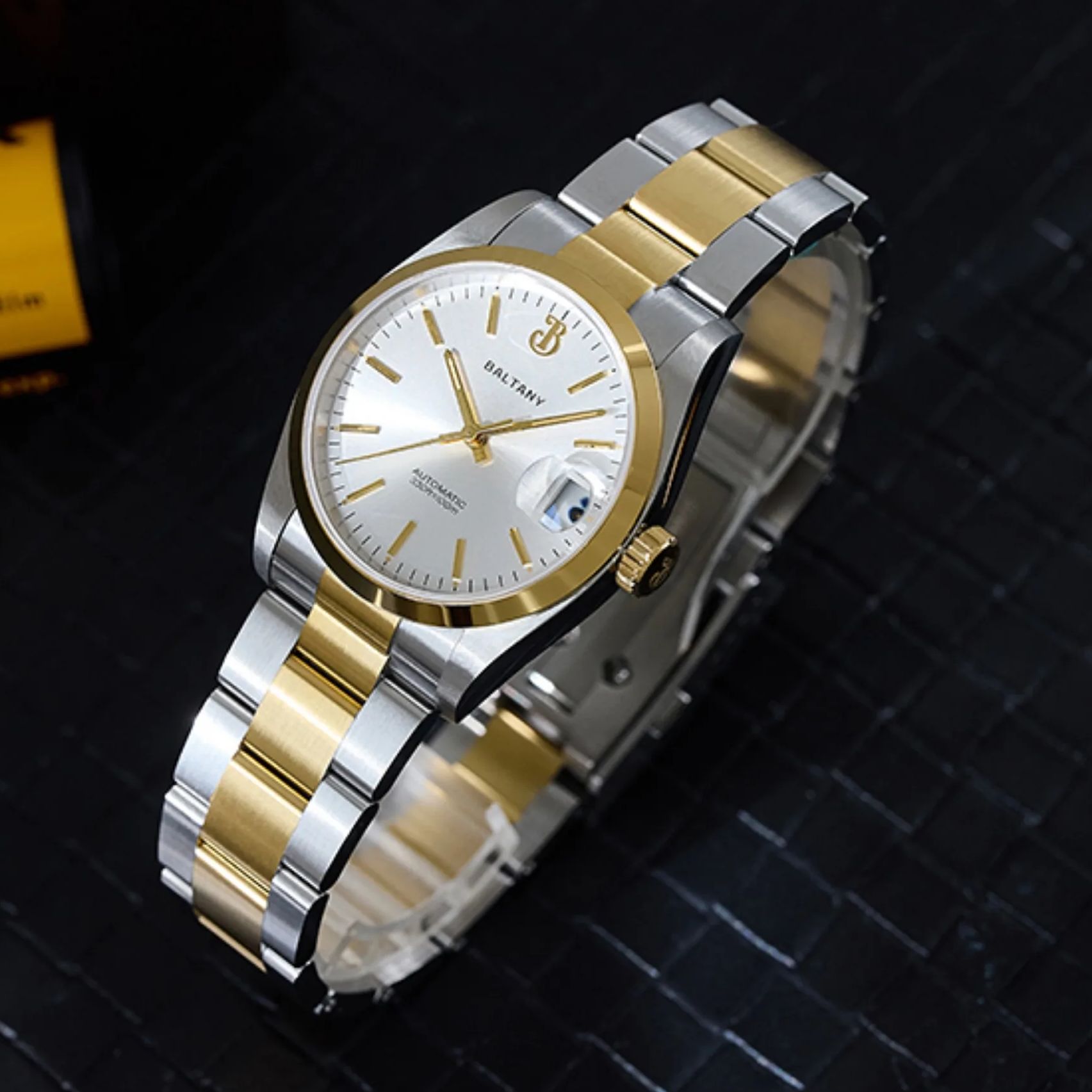 Omega Watch Constellation - Baltany メンズ自動巻き時計 36MM メカニカル腕時計 バブルサファイア 10ATM