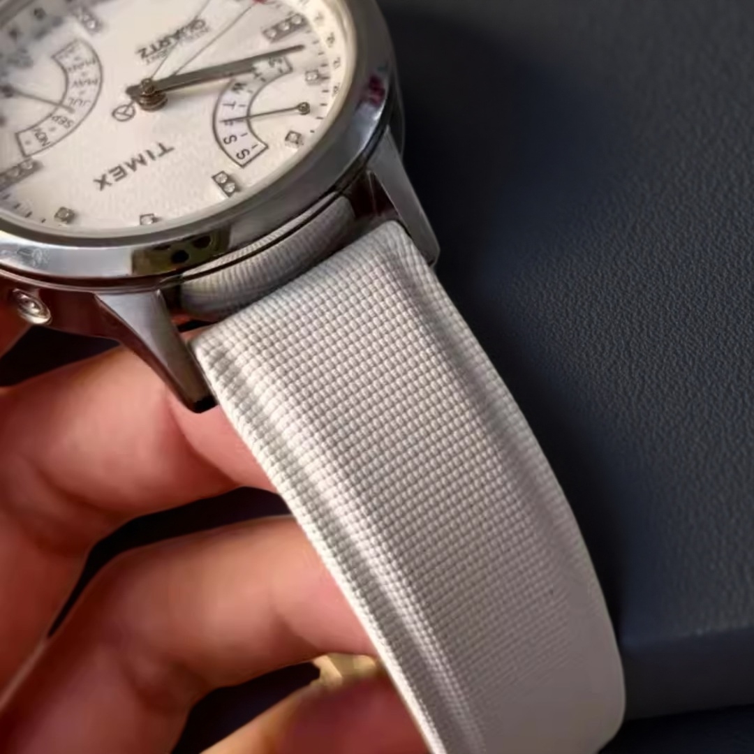 20 21 22mm セイルクロス FKM ラバー時計ストラ - Cartier Watch Ballon Bleu のレビューと価格