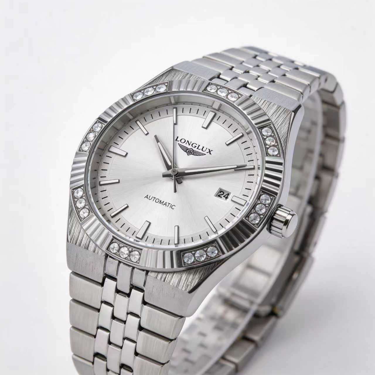 メンズ自動巻き腕時計 ビジネス ダイヤモンド付き 手頃な価格 - Patek Philippe Watch Nautilus のレビューと価格