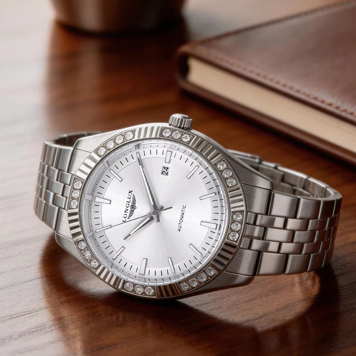 メンズ自動巻き腕時計 ビジネス ダイヤモンド付き 手頃な価格 - Patek Philippe Watch Nautilus のレビューと価格