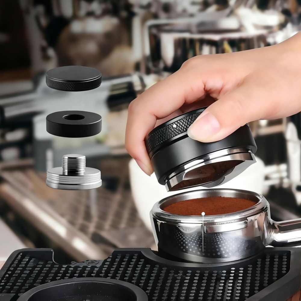 サペリ材のエスプレッソタンパーレシピ7点セット。コーヒーバー - Spring Bar Tool Set のレビューと価格