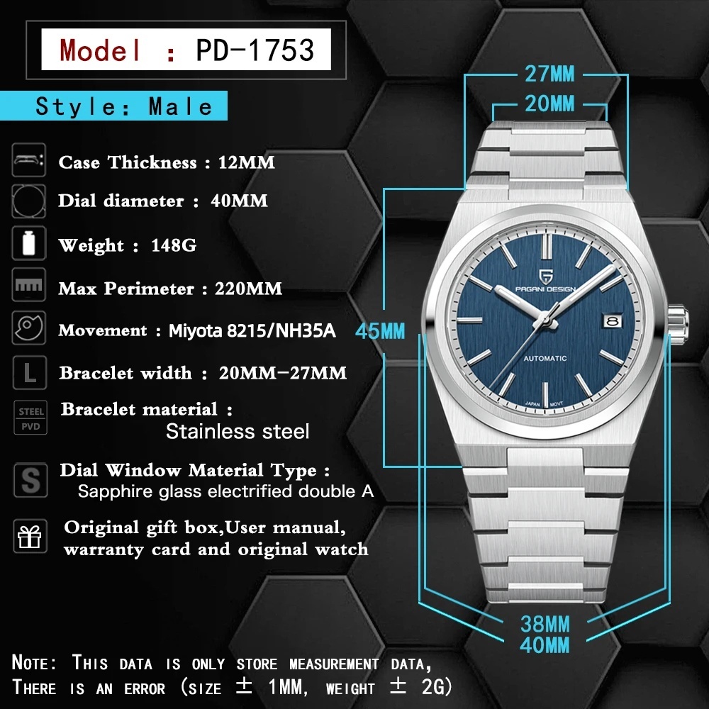 2026 新しいパガーニデザインメンズ自動機械式時計ミヨタ  - Seiko Watch Presage のレビューと価格